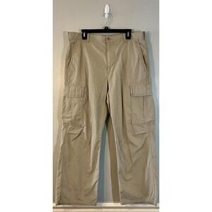 Banana Republic Men’s Chino Cargo Pants Khaki 35 X 30